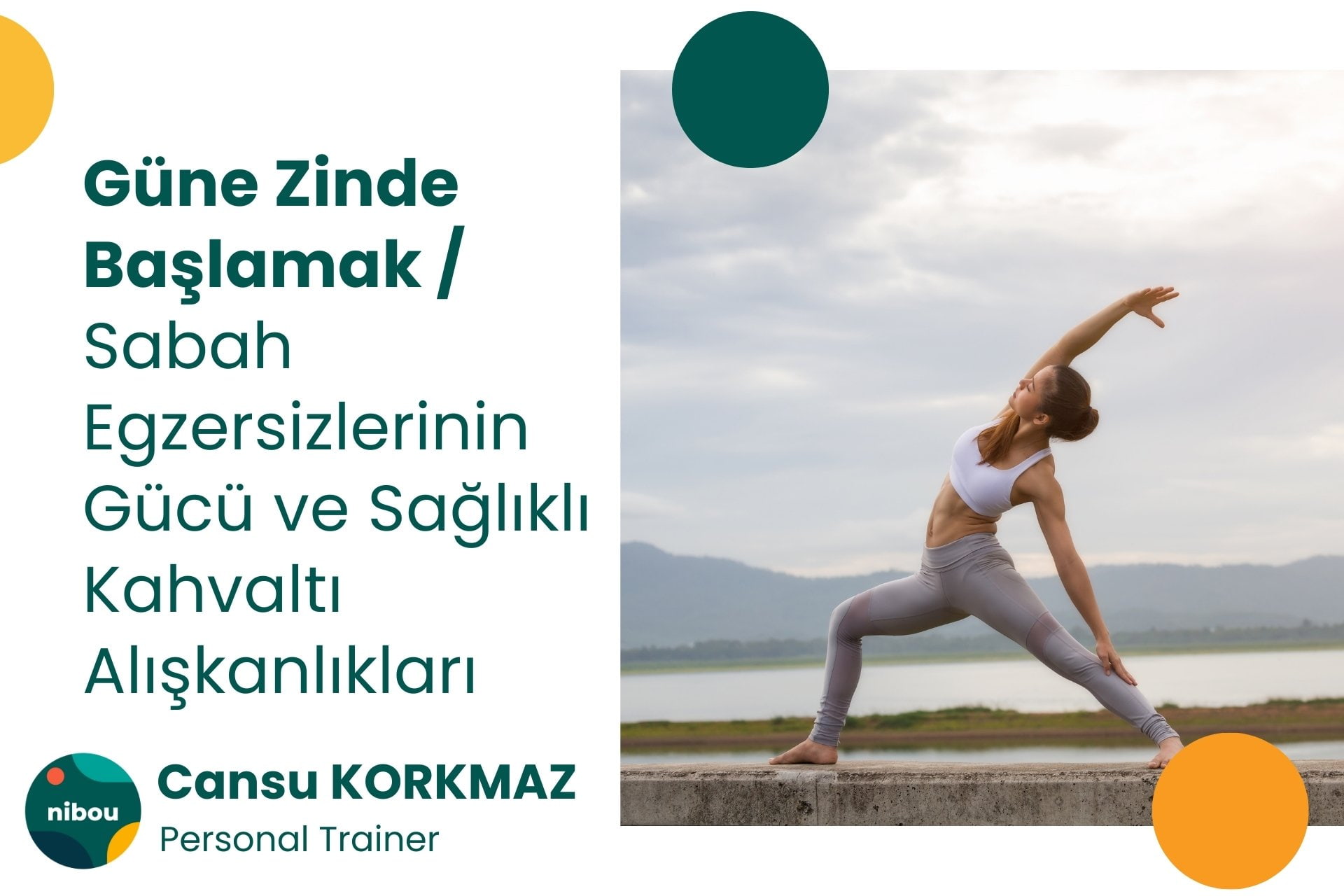 Güne Zinde Başlamak: Sabah Egzersizlerinin Gücü ve Sağlıklı Kahvaltı Alışkanlıkları
