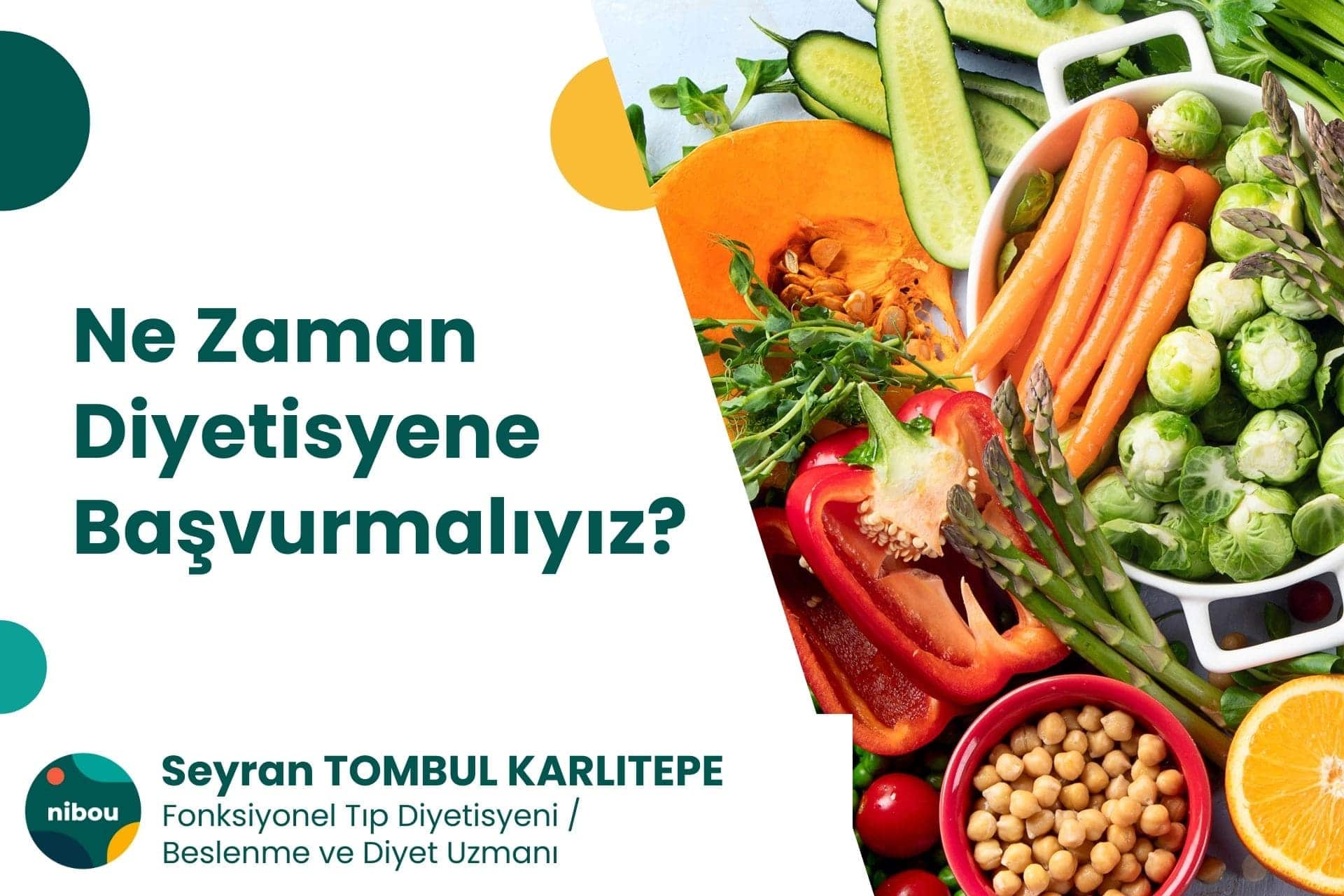 Ne zaman Diyetisyene Başvurmalıyız?